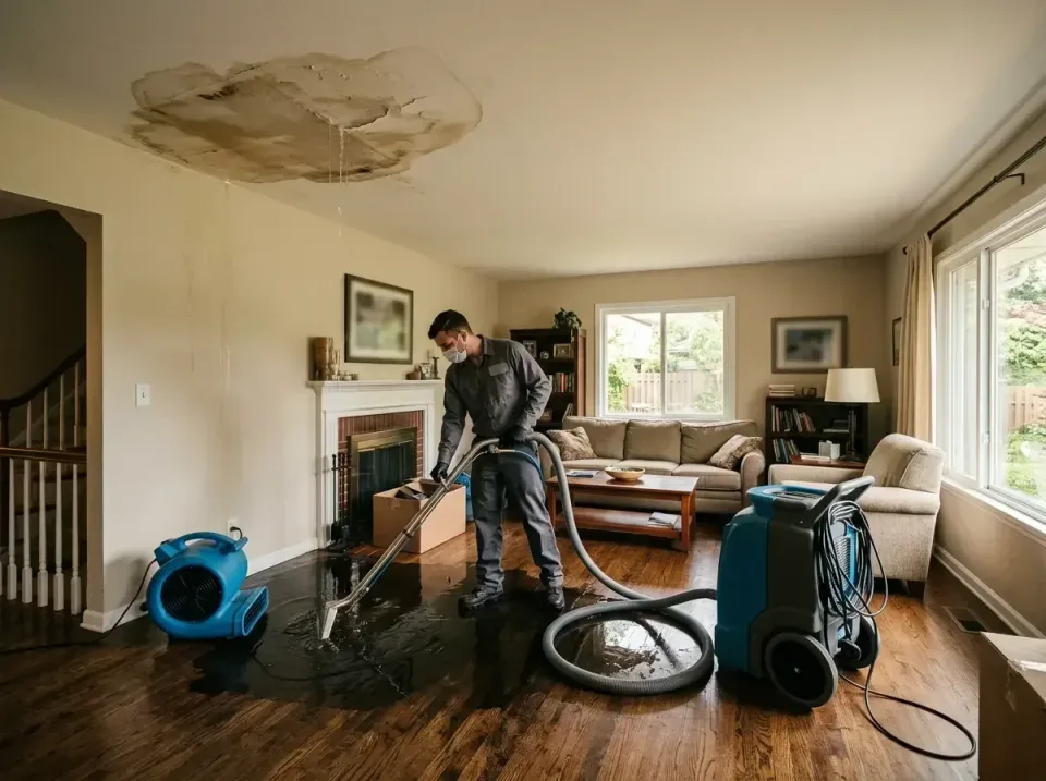 attic-pipe-burst-ceiling-drip-008 — frequently asked questions, Water Damage Restoration & Carpet Care in West Milton, OH